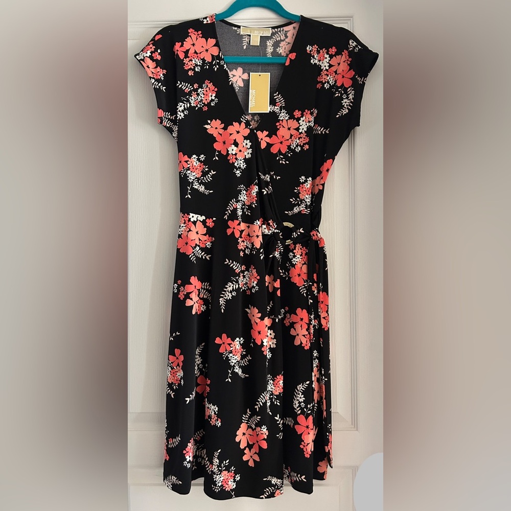 Floral Wrap Dress